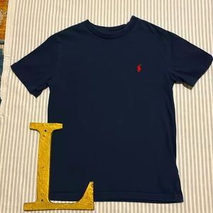 Boys size S/8, navy, Ralph Lauren Polo T- shirt